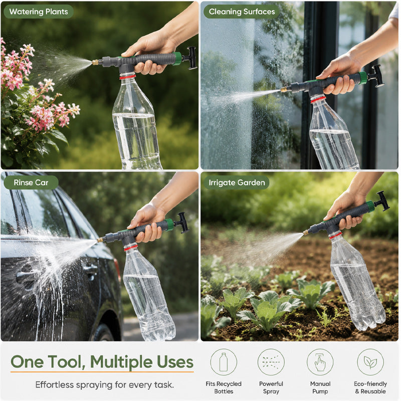 🌿 Multi-Purpose Garden Mist Sprayer-Turn any bottle into your best gardening tool! 💧✨