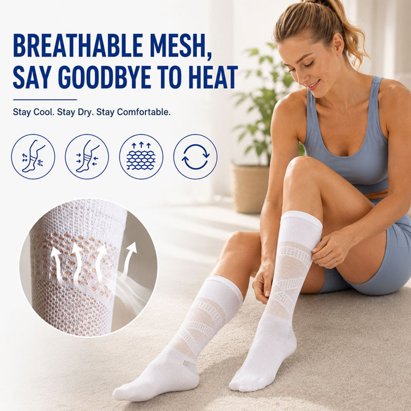 🦵Say Goodbye to Heavy, Swollen Legs After a Long Day!--Compression Calf Socks