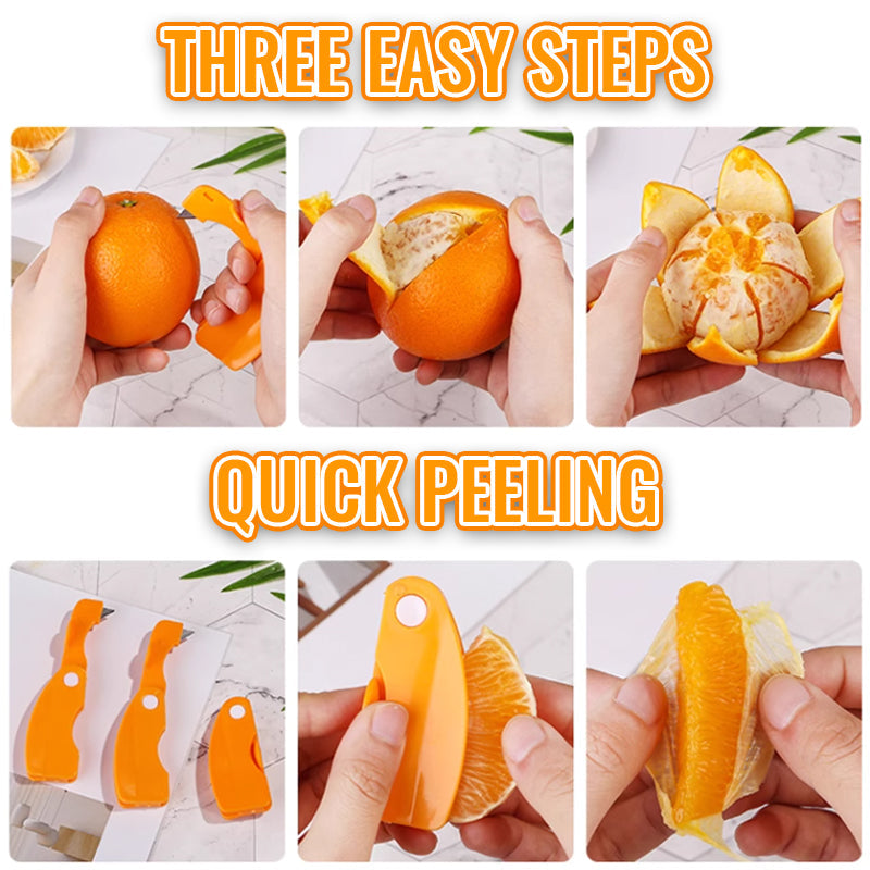 🍊Folding Orange Peeling Knife-- Effortless Peeling, No Mess, and Perfect for On-the-Go