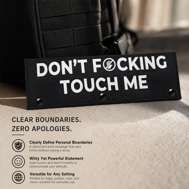 💥Sometimes，Communicate   Without   Saying a Word--Creative Slogan Shoulder Strap🤫