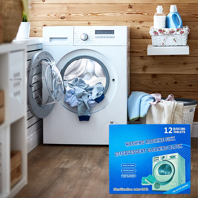 Say goodbye to smelly laundry! ✨ – Deep cleaning for your washing machine