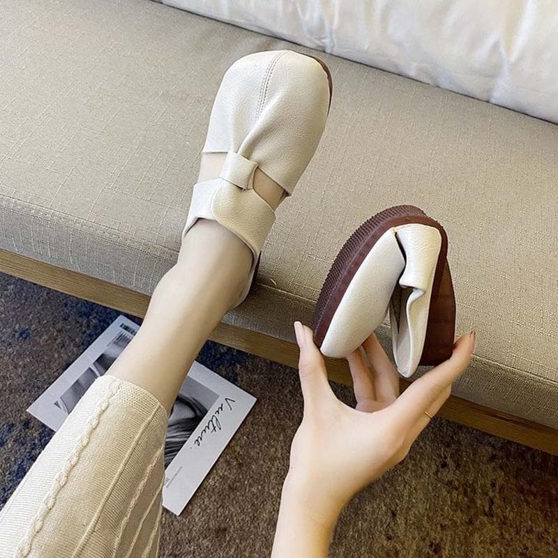 🔥Unmissable offer: 49% discount🔥Women's openwork flat mules