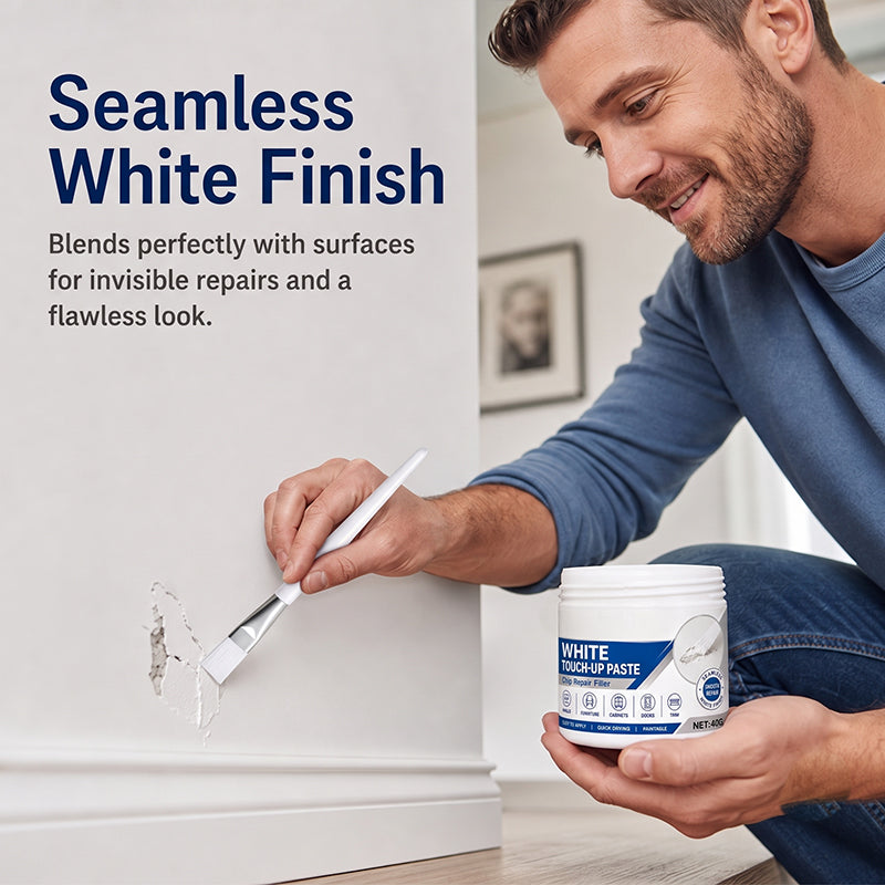 🏡White furniture repair paste (with brush included, limited time offer)✨