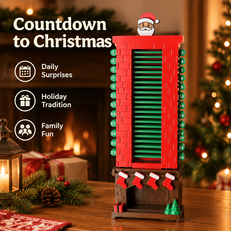 🎄🎅 Christmas Chimney Advent Calendar — count down the days, one shared moment at a time