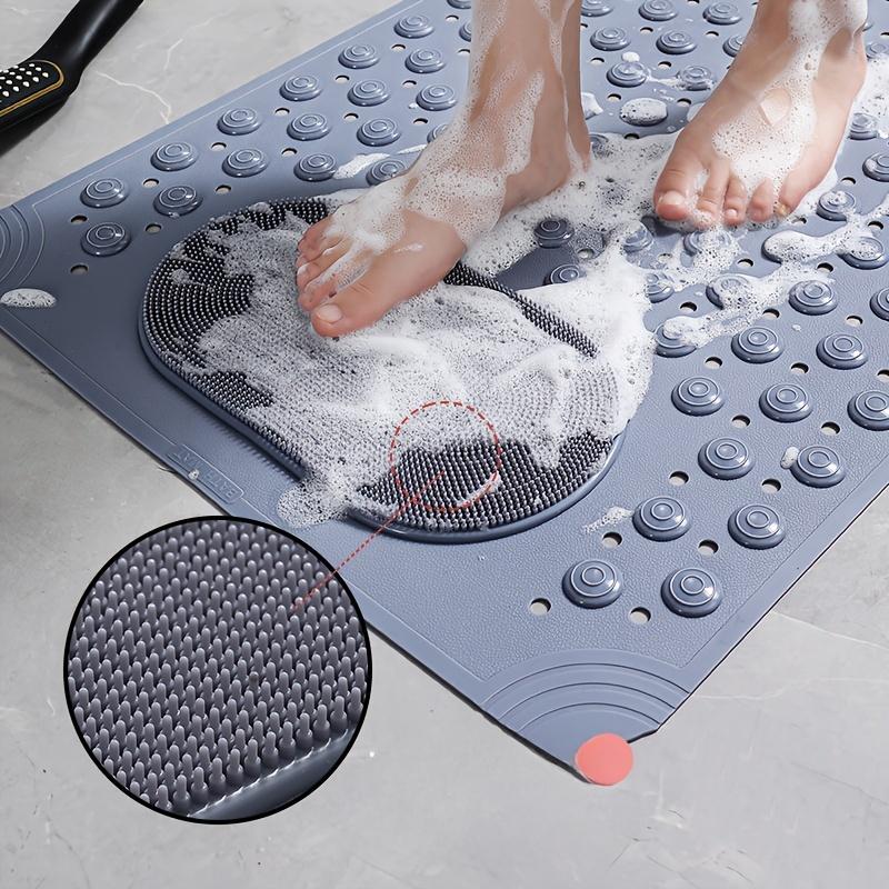 🛁Extra Large Non-Slip Bath & Shower Mat with Drainage Holes ✨