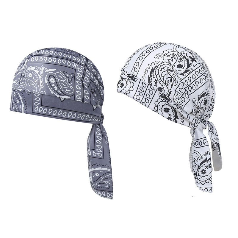 1+1 FREE OFFER! 🎁 Own the road, forget the sweat. 🚴‍♂️💨 Stretch pirate hat for outdoor sports