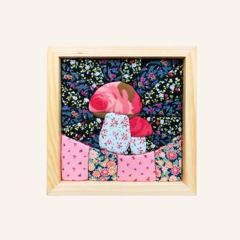 🖼️ Hand-stitched 3D quilted decorative painting 🏡✨