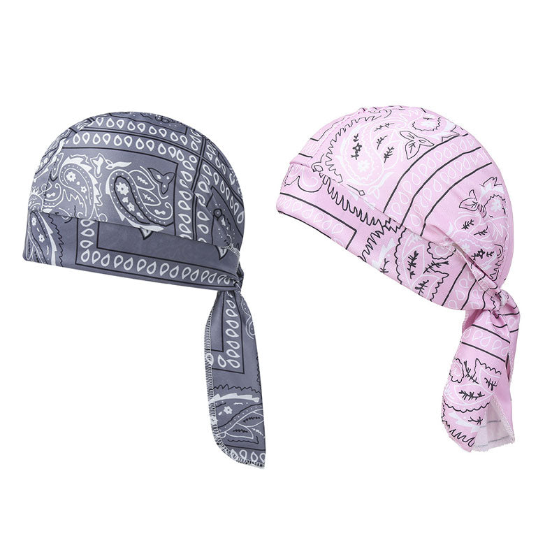 1+1 FREE OFFER! 🎁 Own the road, forget the sweat. 🚴‍♂️💨 Stretch pirate hat for outdoor sports