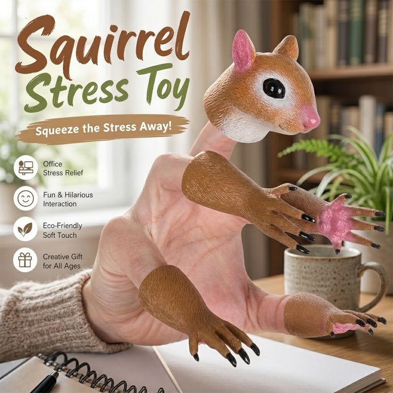 🐿️Quirky Animal Finger Puppet Set