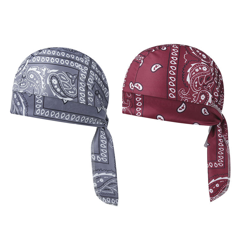 1+1 FREE OFFER! 🎁 Own the road, forget the sweat. 🚴‍♂️💨 Stretch pirate hat for outdoor sports