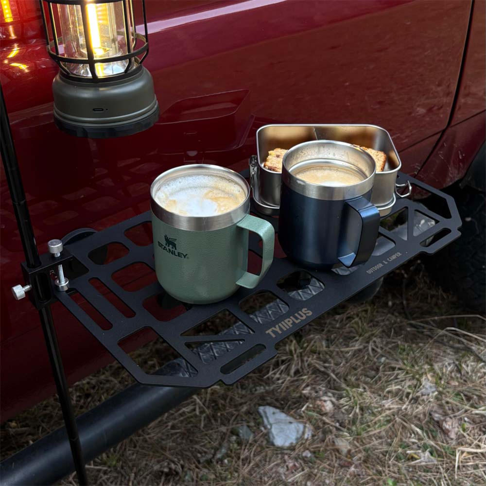 🧲 Heavy-Duty Magnetic Car Side Table — 3-Second Instant Setup Camp Desk ⛰️