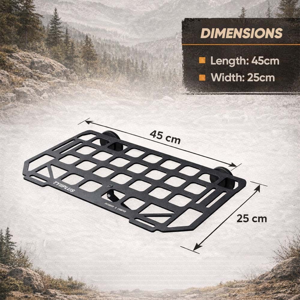 🧲 Heavy-Duty Magnetic Car Side Table — 3-Second Instant Setup Camp Desk ⛰️