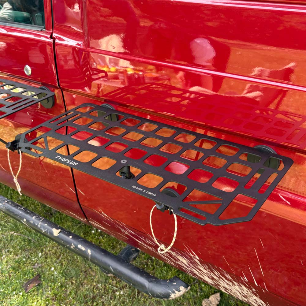 🧲 Heavy-Duty Magnetic Car Side Table — 3-Second Instant Setup Camp Desk ⛰️