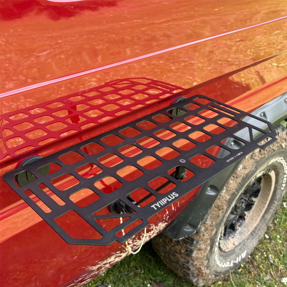 🧲 Heavy-Duty Magnetic Car Side Table — 3-Second Instant Setup Camp Desk ⛰️