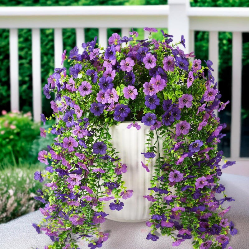 ✨ Buy 1 Get 1 Free ✨🌷Cascading Daisy and Eucalyptus Flowers for Outdoor – UV Resistan