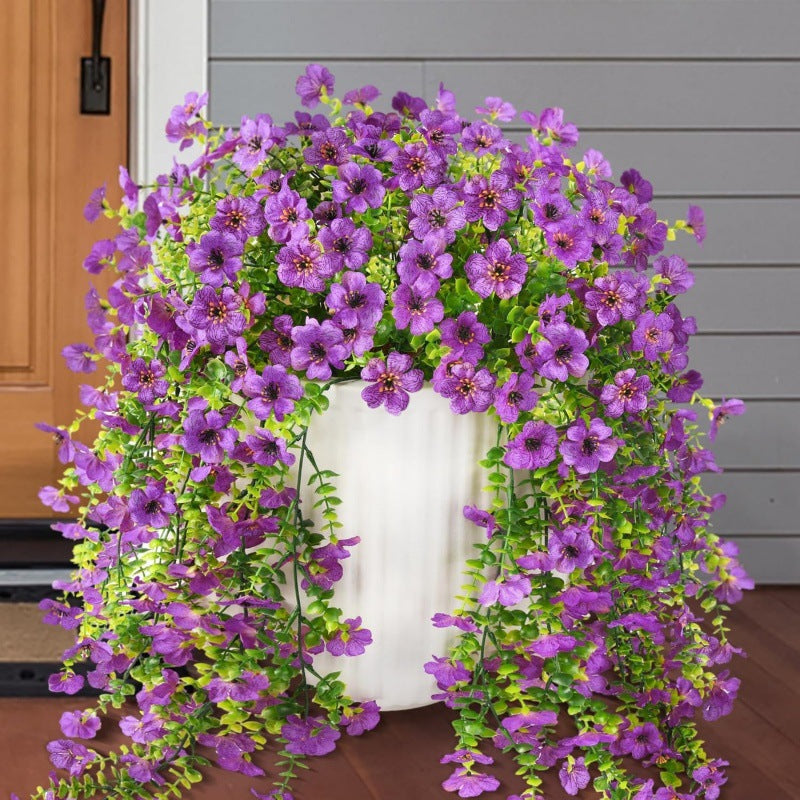 ✨ Buy 1 Get 1 Free ✨🌷Cascading Daisy and Eucalyptus Flowers for Outdoor – UV Resistan