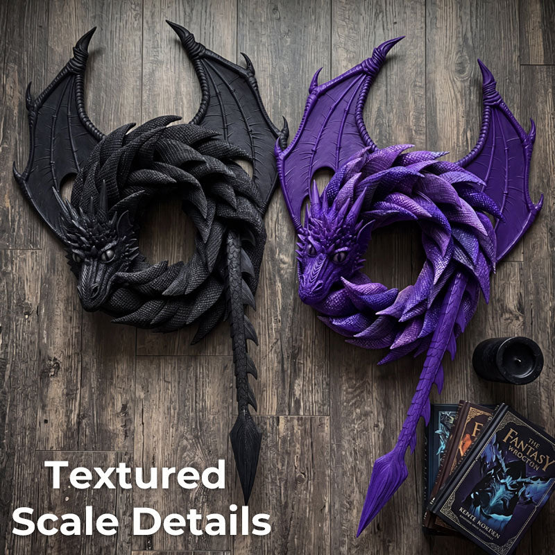 ✨Handmade Dragon Garland - Mythological Ornament for Indoor and Outdoor