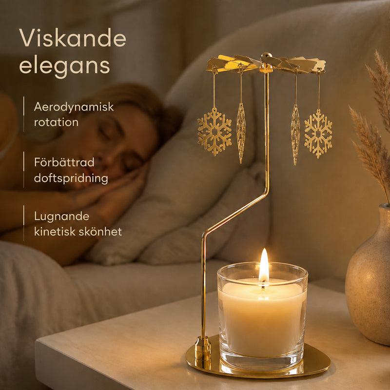 🕯️ Spinning Candle Holder — Watch Charms Dance in the Warm Glow of Your Candle! ✨🕯️