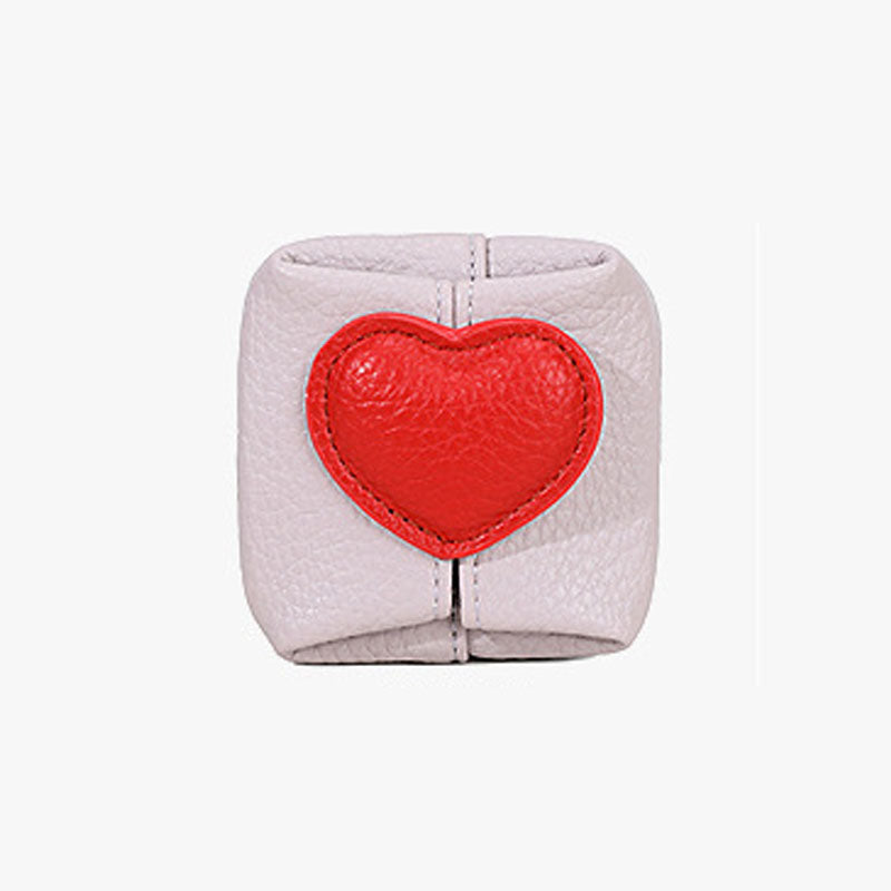 🥹💖A small, divine luxury gift for jewelry lovers --Sweetheart Mini Leather Clutch