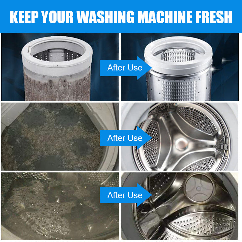 Say goodbye to smelly laundry! ✨ – Deep cleaning for your washing machine