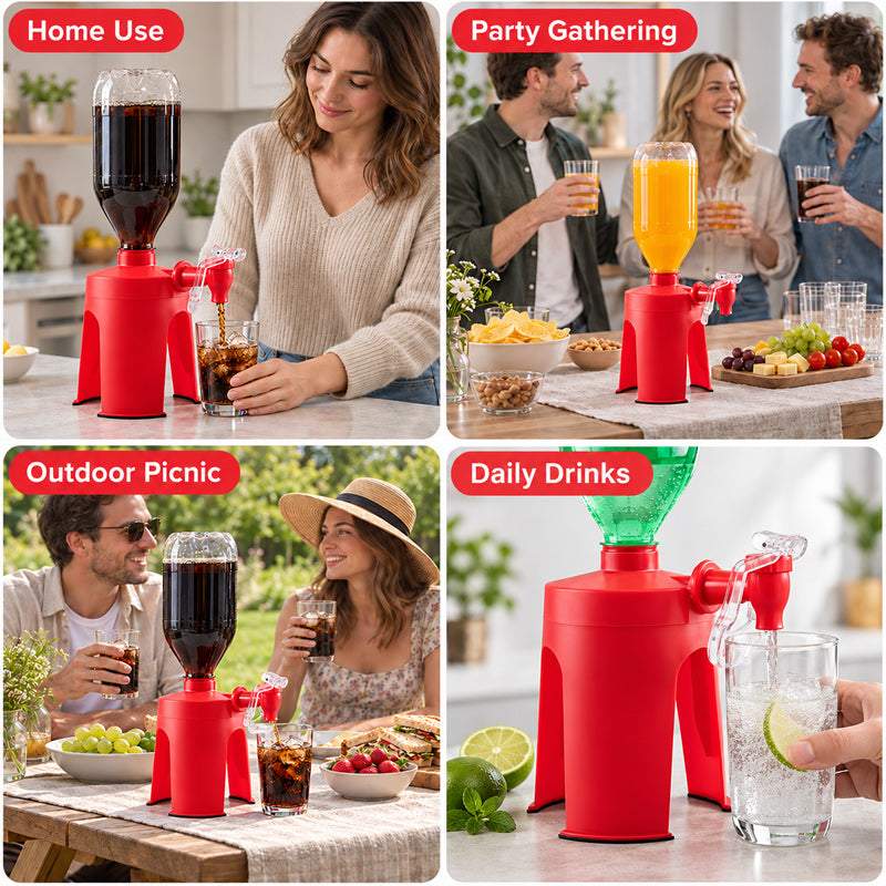 🥤 Creative Soda Inverter