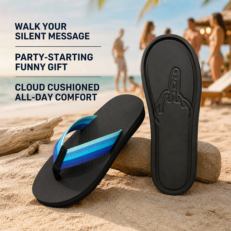 🏖️ Summer Beach Flip-Flops: Walk with Attitude! 👣