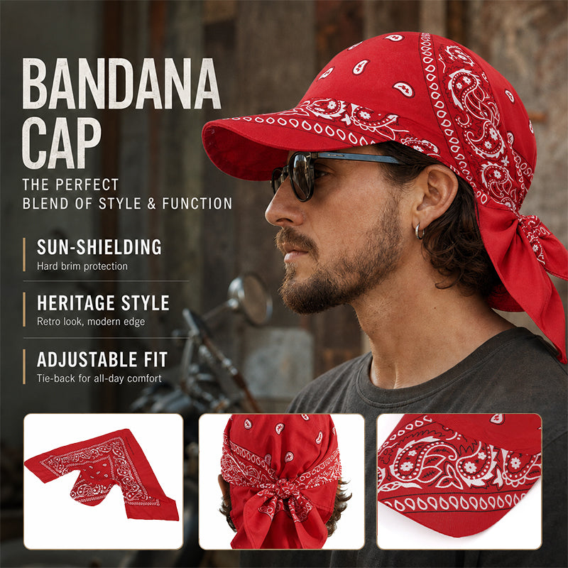 ☀️🧢 The 2-in-One Paisley Cap: High-Fashion Aesthetic Meets Total Sun Shield!