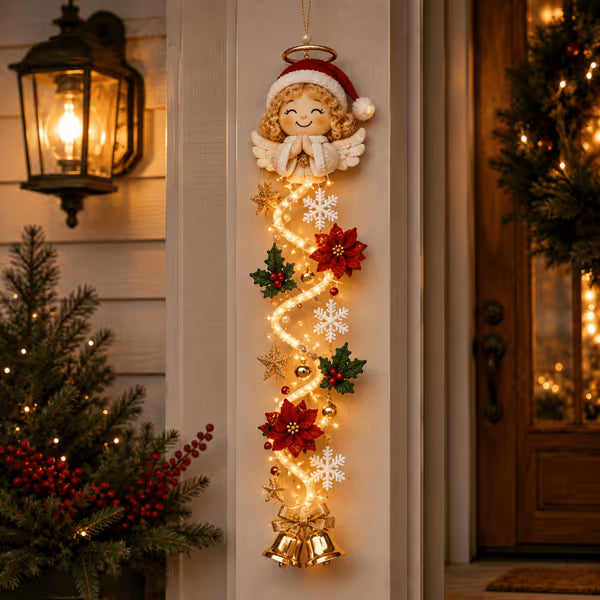 🎄✨ Suspension lumineuse de Noël — une touche festive qui s'illumine en un instant