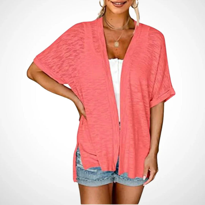 🌊2026 New Stylish Flowy Short Sleeve Cardigan
