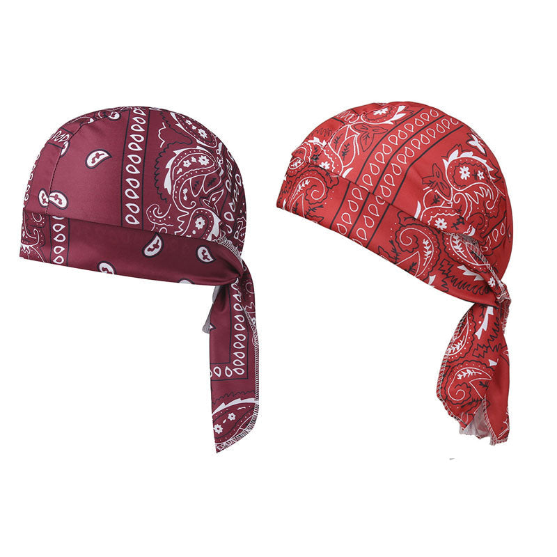 1+1 FREE OFFER! 🎁 Own the road, forget the sweat. 🚴‍♂️💨 Stretch pirate hat for outdoor sports