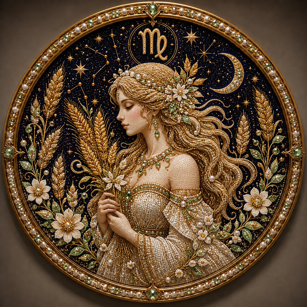 ♈✨Personalized 12 Zodiac Pearl Art Kit – Relax & Create! 🌌