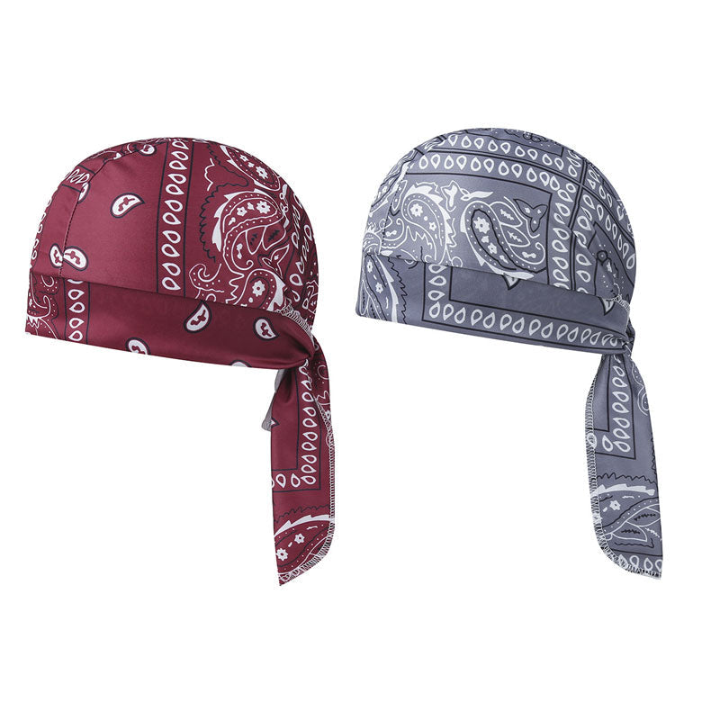1+1 FREE OFFER! 🎁 Own the road, forget the sweat. 🚴‍♂️💨 Stretch pirate hat for outdoor sports