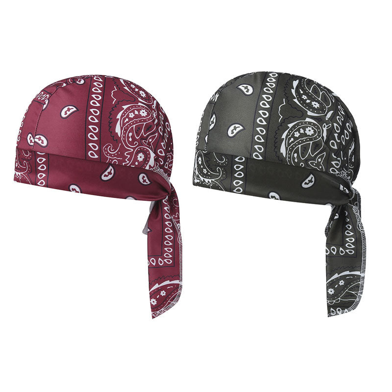 1+1 FREE OFFER! 🎁 Own the road, forget the sweat. 🚴‍♂️💨 Stretch pirate hat for outdoor sports