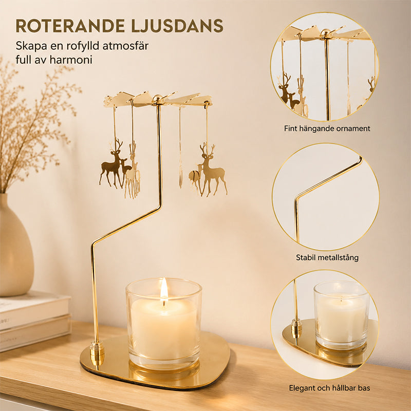 🕯️ Spinning Candle Holder — Watch Charms Dance in the Warm Glow of Your Candle! ✨🕯️