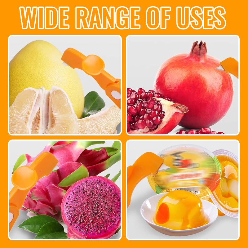 🍊Folding Orange Peeling Knife-- Effortless Peeling, No Mess, and Perfect for On-the-Go