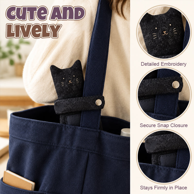 🧸🐱 Cute Bear & Cat Zipper Bag Charm--a playful way to keep small essentials organised