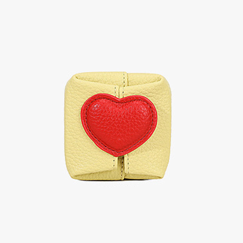 🥹💖A small, divine luxury gift for jewelry lovers --Sweetheart Mini Leather Clutch