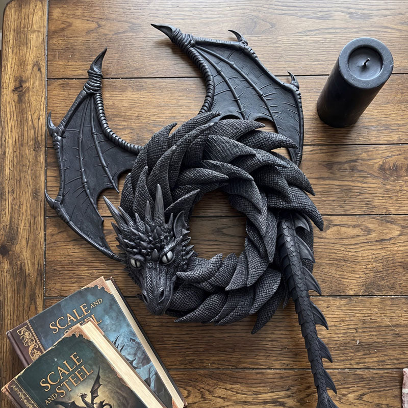 ✨Handmade Dragon Garland - Mythological Ornament for Indoor and Outdoor