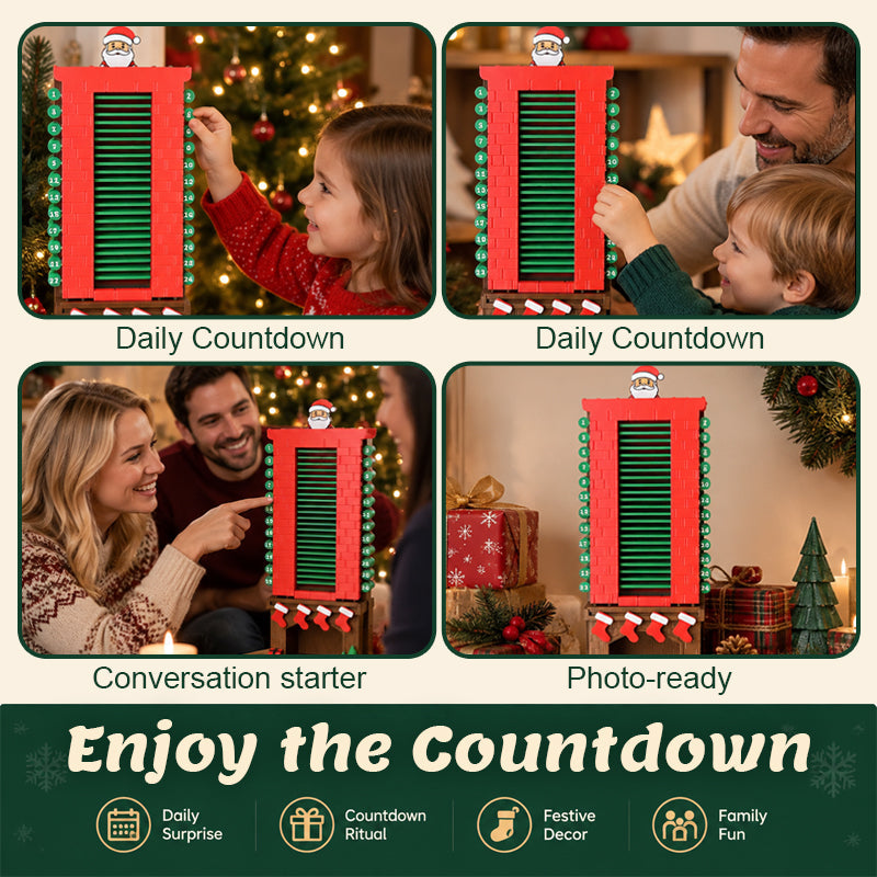 🎄🎅 Christmas Chimney Advent Calendar — count down the days, one shared moment at a time