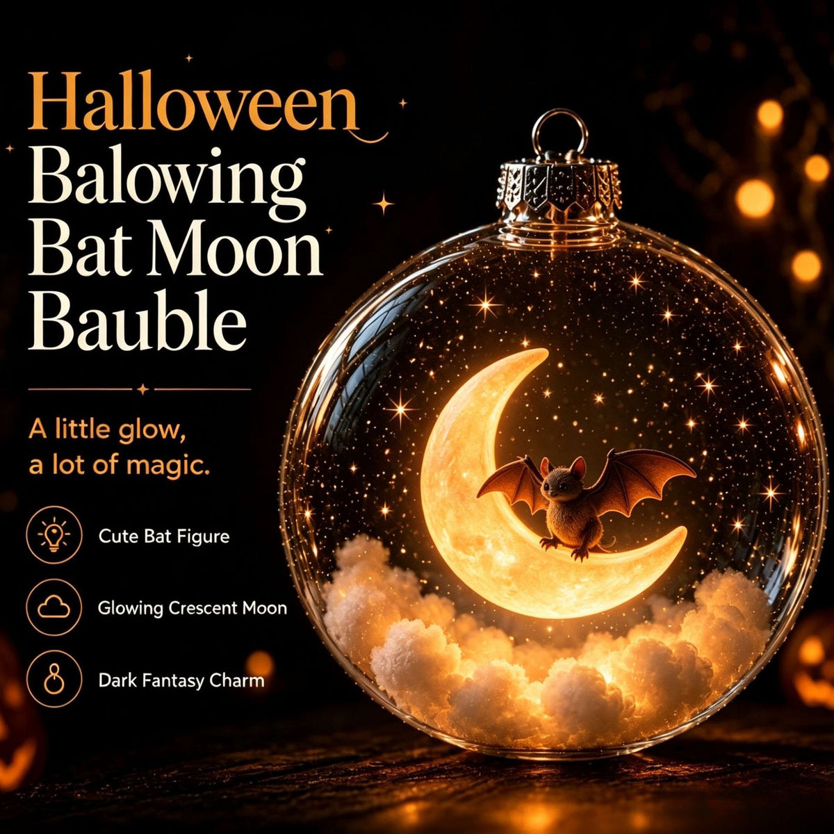 🔥49% Halloween Early Bird Discount - 🎃✨ Collection of glow-in-the-dark mini pendants for Halloween