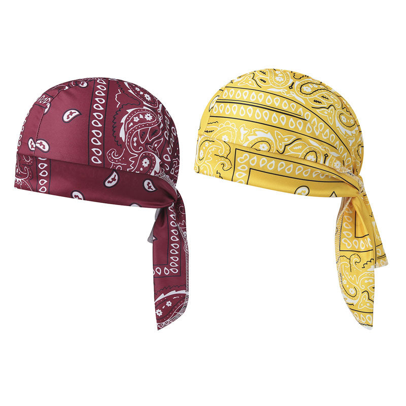 1+1 FREE OFFER! 🎁 Own the road, forget the sweat. 🚴‍♂️💨 Stretch pirate hat for outdoor sports