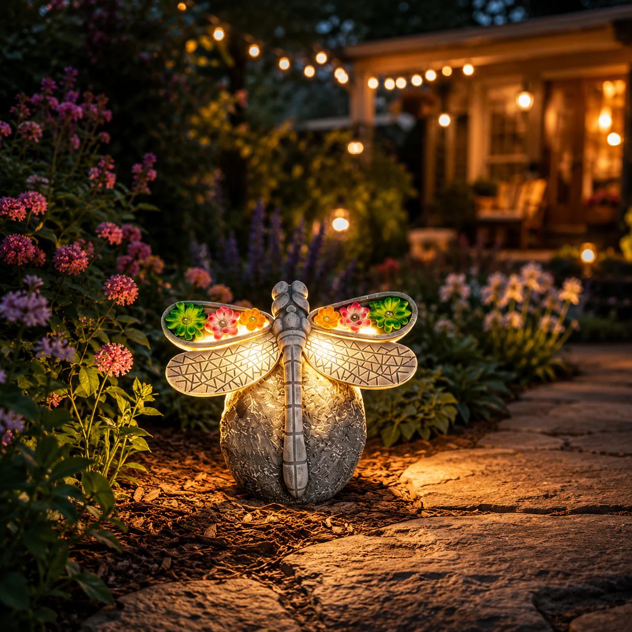 ✨ Magical Glowing Dragonfly Light — Perfect Garden Gift! 🎁