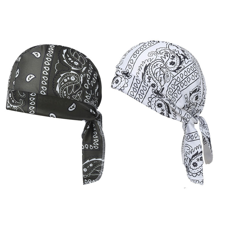 1+1 FREE OFFER! 🎁 Own the road, forget the sweat. 🚴‍♂️💨 Stretch pirate hat for outdoor sports