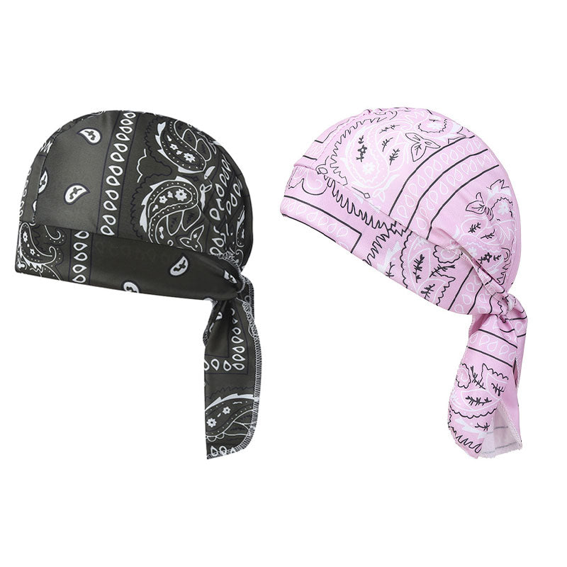 1+1 FREE OFFER! 🎁 Own the road, forget the sweat. 🚴‍♂️💨 Stretch pirate hat for outdoor sports