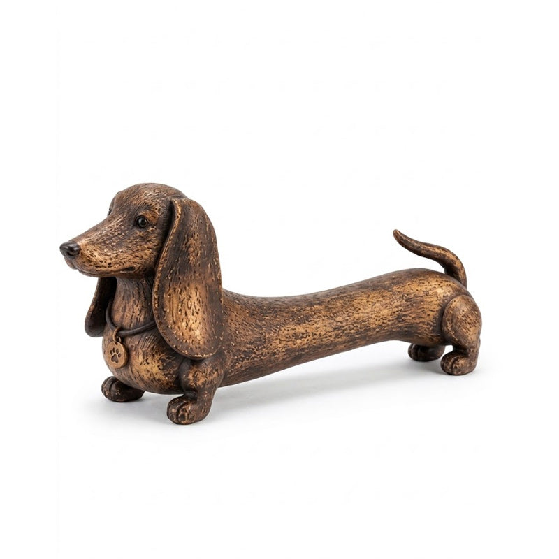 🐶🏡 Dachshund Decor Figurine — vintage warmth and quiet companionship for your shelves