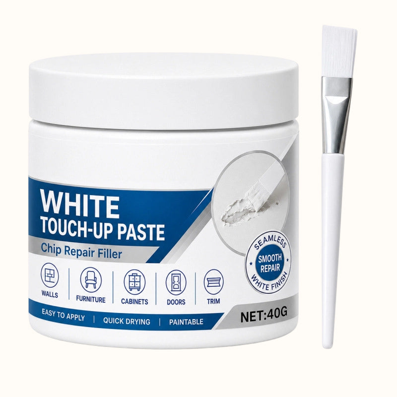 🏡White furniture repair paste (with brush included, limited time offer)✨