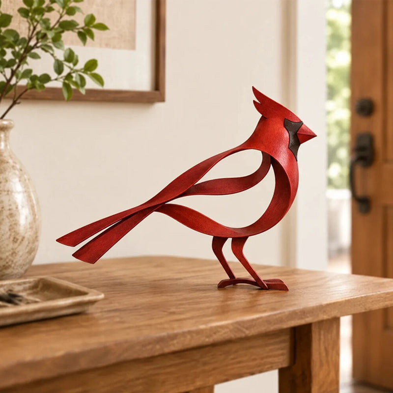 🕊️✨ Metal Bird Sculpture--a flowing silhouette that lifts any corner