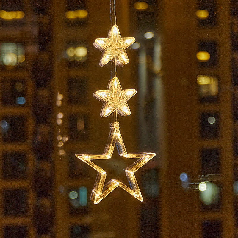 ✨❄️Christmas LED Suction Cup Window Lights – Cordless & Damage-Free Holiday Glow