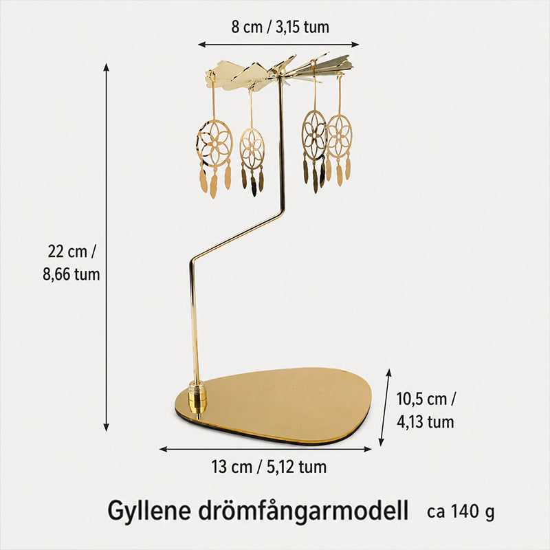 🕯️ Spinning Candle Holder — Watch Charms Dance in the Warm Glow of Your Candle! ✨🕯️