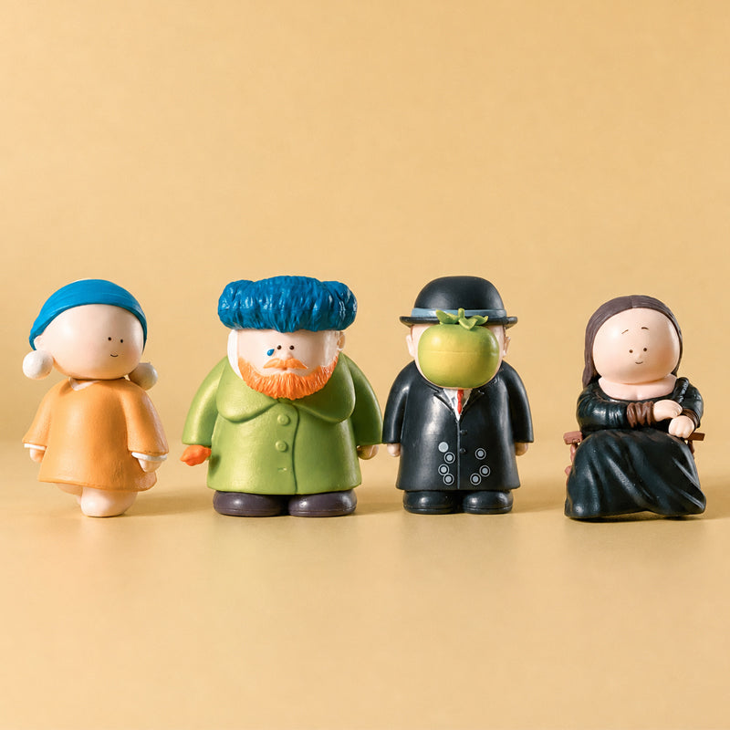 🎨 Great Artists Blind Box Figurine Collection-Brighten up your desk with a touch of classic art✨